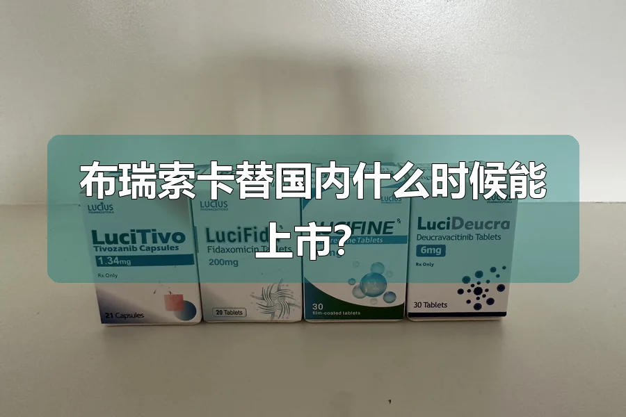布瑞索卡替国内什么时候能上市？